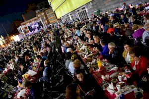 Vila-real prepara una nova edició multitudinària del Macrosopar de veïns de les festes de Sant Pasqual