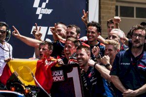 Exhibición maestra del burrianense Sergio García en Austin, donde se pone líder en el Mundial de Moto2 - (foto 2) Exhibición maestra del burrianense Sergio García en Austin, donde se pone líder en el Mundial de Moto2 - (foto 2)