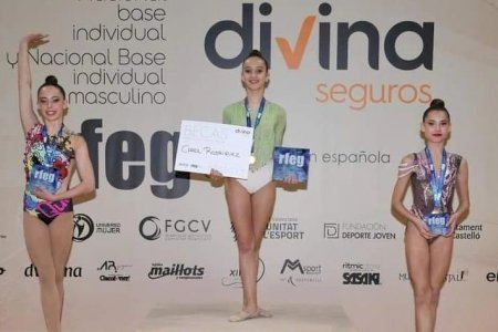 La alborayense Carol Rodríguez Lluch, campeona de España de gimnasia rítmica en su primer nacional individual