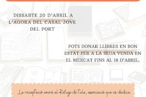 El área de Juventud e Infancia de Sagunto fomenta la lectura a través de un mercado solidario de libros El área de Juventud e Infancia de Sagunto fomenta la lectura a través de un mercado solidario de libros