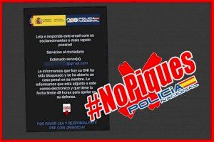 Una nueva estafa suplanta a la Policía Nacional a través del correo ...
