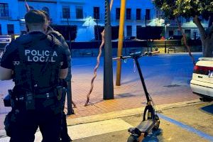 La Policía Local de Benissa inicia una campaña de concienciación sobre el uso de los patinetes eléctricos