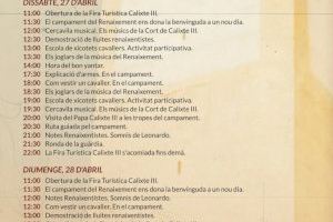 Canals celebra la I Fira Turística ‘Calixte III’, bressol de la família Borja - (foto 3) Canals celebra la I Fira Turística ‘Calixte III’, bressol de la família Borja - (foto 3)