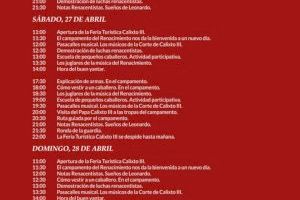 Canals celebra la I Fira Turística ‘Calixte III’, bressol de la família Borja - (foto 4) Canals celebra la I Fira Turística ‘Calixte III’, bressol de la família Borja - (foto 4)