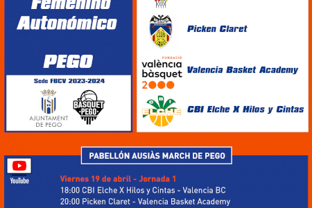 Nules y Pego albergan la primera Fase Final 2023-2024: Junior Autonómico