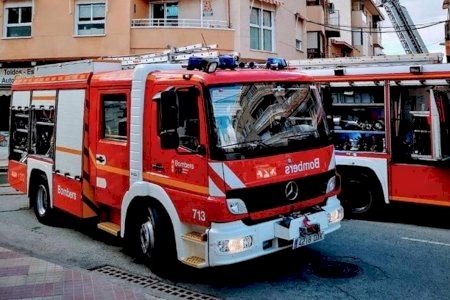 Dos heridos en una explosión en un edificio de Altea