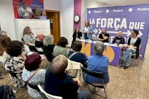 "La peor derecha gobierna València" según Adrián Navalón, portavoz de Podem València