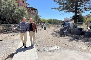 El nuevo aspecto del Barranc de l'Horteta de la Vall d'Uixó: hasta 100 metros han sido adecuados