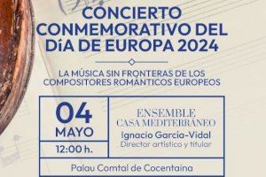 El Ensemble Casa Mediterráneo celebra el Dia d'Europa a Cocentaina estrenant la seua col·laboració amb la Fira de Tots Sants