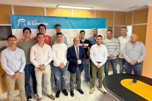 Recepción oficial a los campeones del Club Baloncesto Casino, que han ascendido a categoría nacional tras una liga apasionante