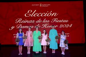 Aixa Verdú Ruiz y Nerea Fuentes Gaitán son las Reinas de las Fiestas del Cristo 2024 de Sant Joan Aixa Verdú Ruiz y Nerea Fuentes Gaitán son las Reinas de las Fiestas del Cristo 2024 de Sant Joan