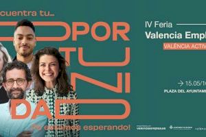 La Fira València Emplea arranca en la plaça de L’Ajuntament amb més de 8.000 persones inscrites