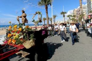 Benidorm festeja su tradición agrícola en la Romería de Sant Isidre hasta la Ermita de Sanç