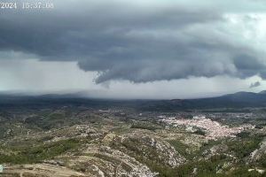 Aviso por granizo y chubascos este martes en la Comunitat Valenciana