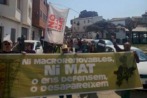 Manifestació a Cinctorres