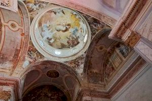 Canet lo Roig da un paso más en la puesta en valor de la iglesia con la rehabilitación parcial de la capilla de la Comunión