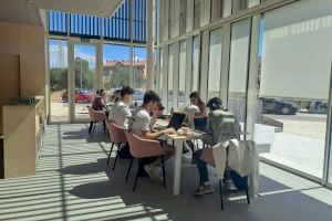 Las salas de estudio de Bétera a pleno rendimiento