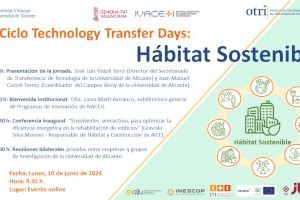 La UA celebra el VII Technology Transfer Day centrado en hábitat sostenible para potenciar la colaboración universidad-empresa - (foto 2)