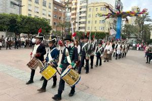 Castellón rinde homenaje a los héroes del 9 de marzo de 1810 con la recreación histórica de la batalla del Pont de Millars