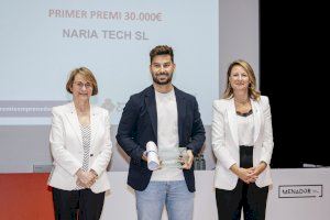 Naria Tech gana el premio al Talento Emprendedor en la categoría de aceleración empresarial UJI-Ayuntamiento de Castelló