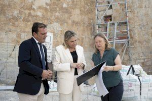La Diputación de Castellón encara la recta final de las obras de adecuación y mejora del acceso del Castillo de Peñíscola