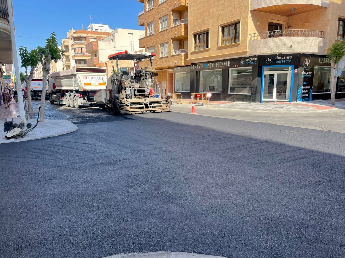 A buen ritmo las obras de reasfaltado y mejora de la accesibilidad en ...