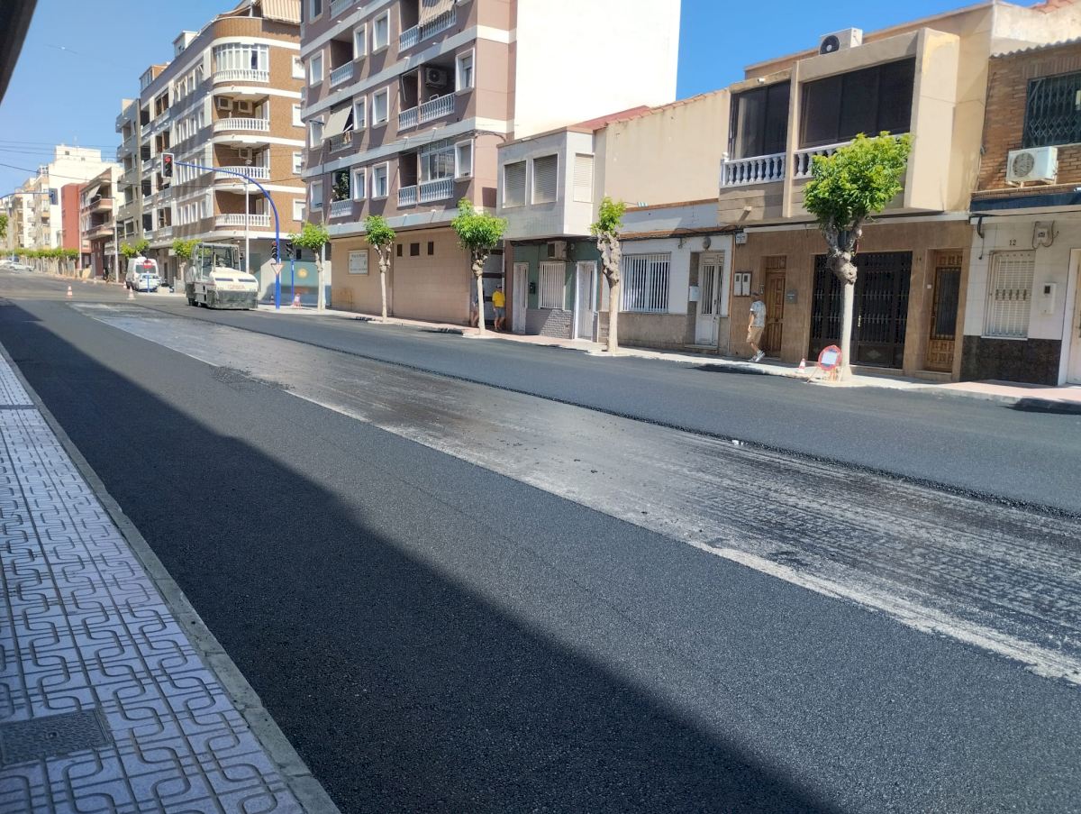 A buen ritmo las obras de reasfaltado y mejora de la accesibilidad en ...