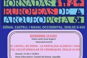 Dénia difunde los últimos hallazgos de la Daniya islámica en las Jornadas Europeas de Arqueología