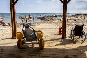 Calp abre de nuevo sus dos playas adaptadas