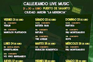 El festival Callejeando Food Fest comienza este viernes en la ciudad jardín de la Gerencia de Puerto de Sagunto