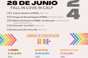 Calp celebra el Día del Orgullo LGTBIQ+ con un pregón, una marcha reivindicativa y unas jornadas de concienciación - (foto 4) Calp celebra el Día del Orgullo LGTBIQ+ con un pregón, una marcha reivindicativa y unas jornadas de concienciación - (foto 4)