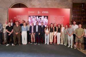 Mazón recibe a los deportistas valencianos que competirán en las Olimpiadas de París 2024