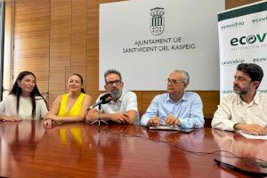 El Ayuntamiento y Ecovidrio fomentan el reciclaje de vidrio en las Hogueras de San Vicente a través de dos campañas de sensibilización