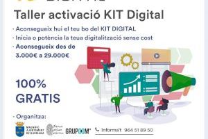 Burriana posa en marxa la transformació digital de pimes i autònoms