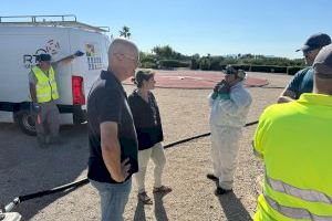 Sueca se suma, un año más, al tratamiento aéreo para combatir la mosca negra y el mosquito