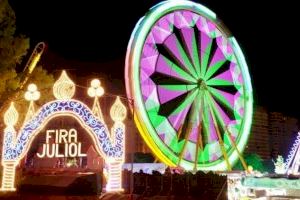 La feria de atracciones de Valencia prescinde de su emblemática noria por la complejidad y coste elevado de su montaje