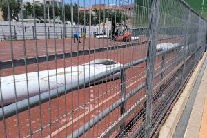 L’ Ajuntament de Sedaví substitueix la gespa del camp de Futbol 5 i el de les pistes de pàdel del Poliesportiu. - (foto 2)