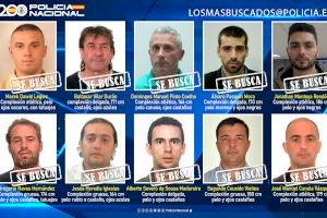 Estos son los diez fugitivos más buscados de España: La Policía pide colaboración para encontrarlos Estos son los diez fugitivos más buscados de España: La Policía pide colaboración para encontrarlos