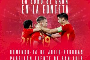 Així vivirà València la final de l'Eurocopa