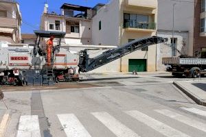 El Ayuntamiento de Almenara lleva a cabo obras de asfaltado en diversas vías de la localidad - (foto 3)