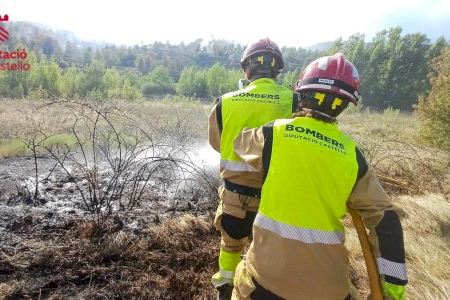 Estabilizado el primer gran incendio forestal del verano con 20 hectáreas quemadas en Morella Estabilizado el primer gran incendio forestal del verano con 20 hectáreas quemadas en Morella