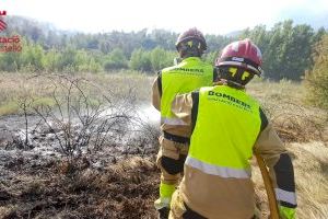Estabilizado el primer gran incendio forestal del verano con 20 hectáreas quemadas en Morella Estabilizado el primer gran incendio forestal del verano con 20 hectáreas quemadas en Morella