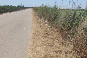 Obras Públicas e Infraestructuras contrata el desbroce de 156.000 metros de cunetas y caminos