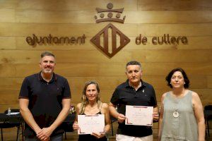 Cullera reconoce la trayectoria de los directores del CEIP l’Escolaica y del colegio La Milagrosa