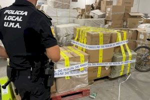 Un operativo policial entre Elche y Crevillente detecta más de 18.000 artículos con irregularidades Un operativo policial entre Elche y Crevillente detecta más de 18.000 artículos con irregularidades