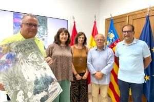 Juan Justamante es el autor de la portada de la revista de las Fiestas Mayores que será presentada por Mercedes Candelas Juan Justamante es el autor de la portada de la revista de las Fiestas Mayores que será presentada por Mercedes Candelas