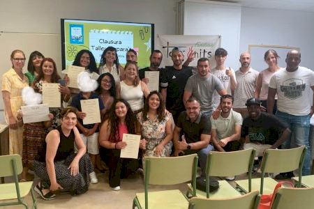 Vila-real da una oportunidad de inserción laboral y social a 26 personas con el taller prelaboral de la Fundación Tots Units