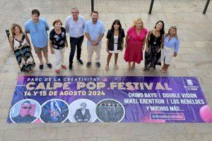 Todo preparado para una nueva edición del Calpe Pop Festival