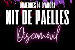 Discomóvil de la Noche de Paellas en Olocau