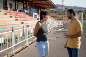 L’Alcora inicia el plan de renovación de sus instalaciones deportivas con la mejora del riego del campo de fútbol